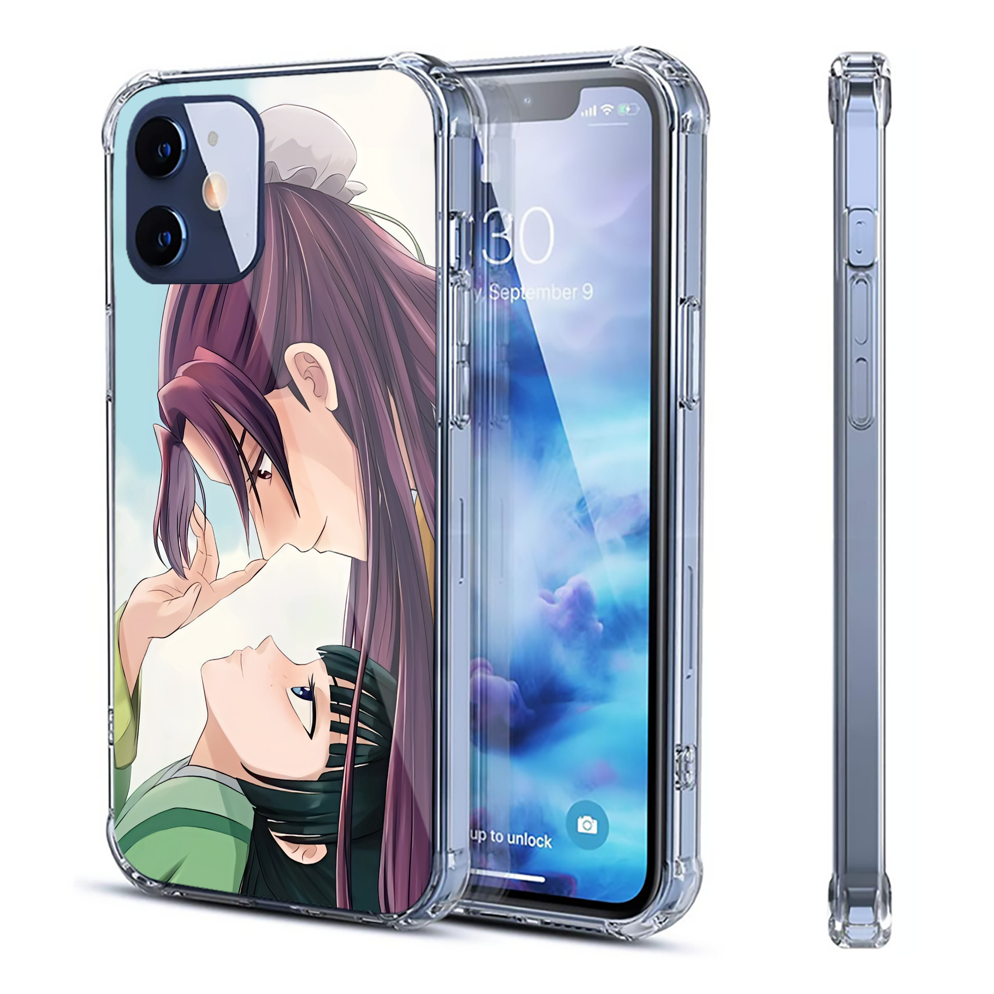 （画像用） 薬屋のひとりごと The Apothecary Diaries 【iPhone 12シリーズ対応】透明スマホケース（クリアソフトケース）